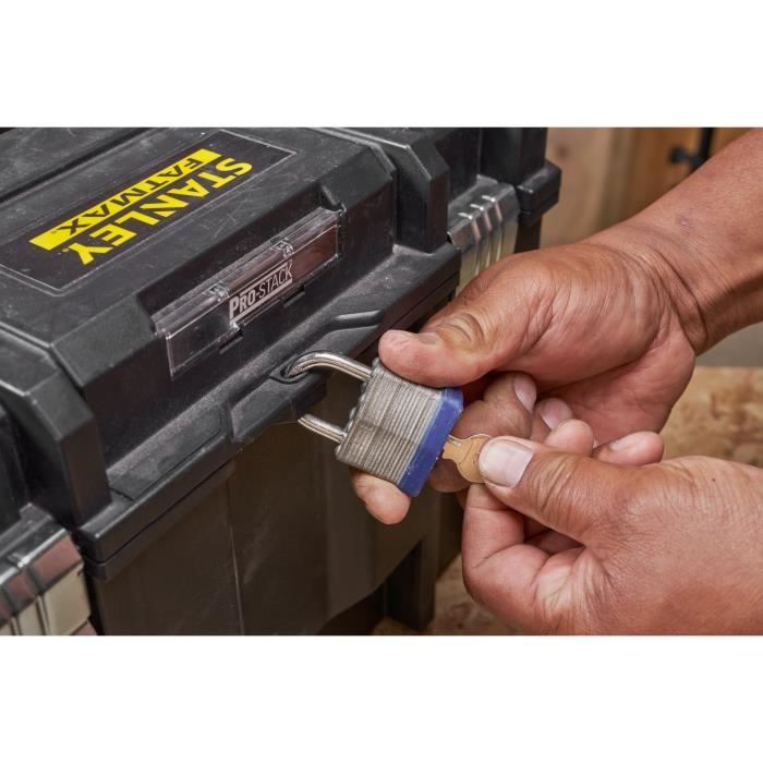 Module a roulettes - STANLEY - Tstak-Fatmax - 4 roues pivotantes - Charge max 100kg - Polypropylene