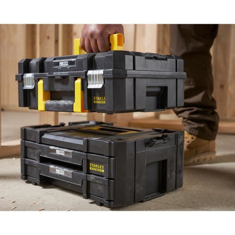 Kit 2 Mallettes PRO-STACK™ - STANLEY FATMAX - FMST1-71981 - 2 poignées - 2 tiroirs - 21,5 L