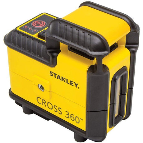 Kit Niveau Laser 360° + Trépied - STANLEY - STHT77640-1 - piles - rouge