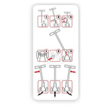 SKIDS CONTROL Trottinette steering - Bleu - 3 roues