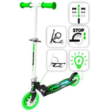 STAMP Trottinette pliable SKIDS CONTROL roues lumineuses