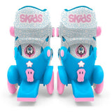 Patins ajustables - STAMP - Skids Control Explore - 4 roues - Taille 23-26 - Rose