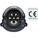 Casque Skate STAMP - Hot Wheels - Taille 53/57cm - Confortable et Ajustable - Garçon