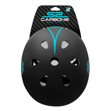 Casque Skate - STAMP - SKIDS CONTROL CARBONE - Taille ajustable - EPS/ABS - Enfant