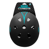 Casque Skate - STAMP - SKIDS CONTROL CARBONE - Taille ajustable - EPS/ABS - Enfant