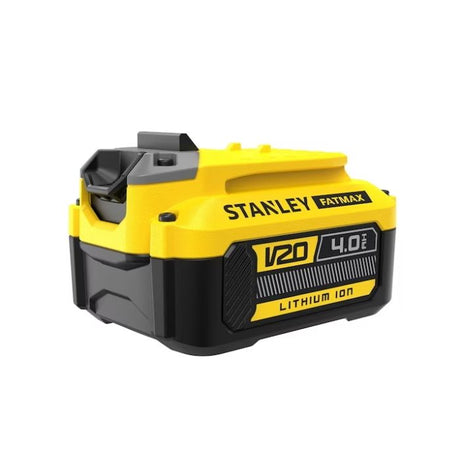Batterie 18V 4 Ah - STANLEY FATMAX -  Compatible avec la gamme STANLEY FATMAX V20 - SFMCB204-XJ