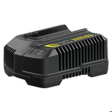 Pack batterie 18V 4 Ah + chargeur 2A - Stanley Fatmax - Compatible avec la gamme STANLEY FATMAX V20 - SFMCB14M1-QW