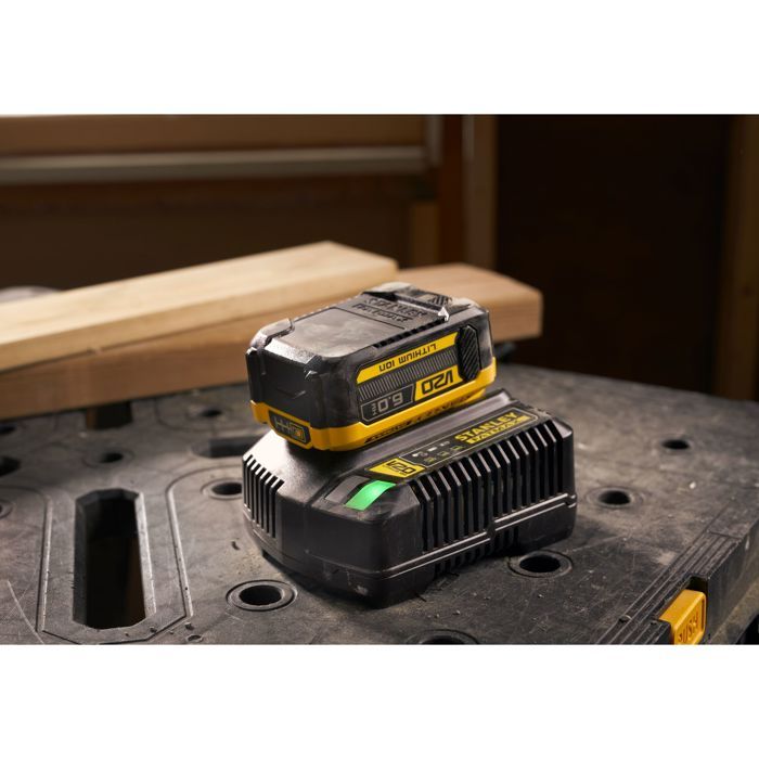 Batterie 18V 6 Ah - Stanley Fatmax -  Compatible avec la gamme STANLEY FATMAX V20 - SFMCB206-XJ
