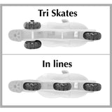 DISNEY PRINCESSES Patins en Ligne Ajustable 27-30  2en1 Triskate