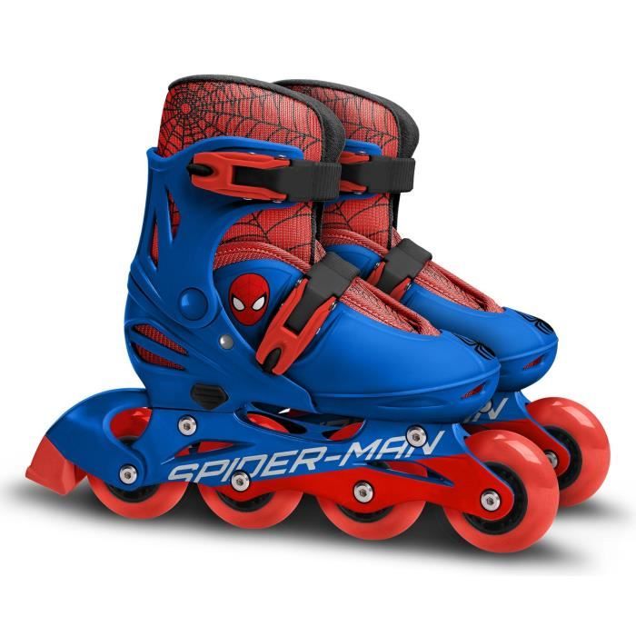 Patins en Ligne Ajustable SPIDERMAN - STAMP - Taille 30-33 - Garçon - A partir de 6 ans