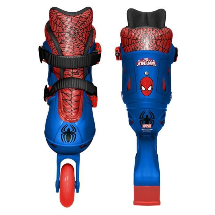 Patins en Ligne Ajustable SPIDERMAN - STAMP - Taille 30-33 - GarÁon - A partir de 6 ans
