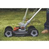Coupe-bordures 3 en 1 sans fil + batterie 2Ah + chargeur - BLACK&DECKER - STC1820CM-QW - 18V - 28cm - dresse-bordures + tonte