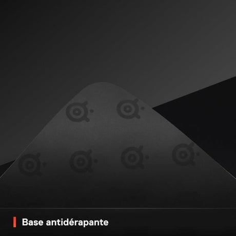 Tapis de souris gaming - STEELSERIES - QCK XXL - Avec surface micro tissée - 900 x 400 mm x 2 mm - Noir