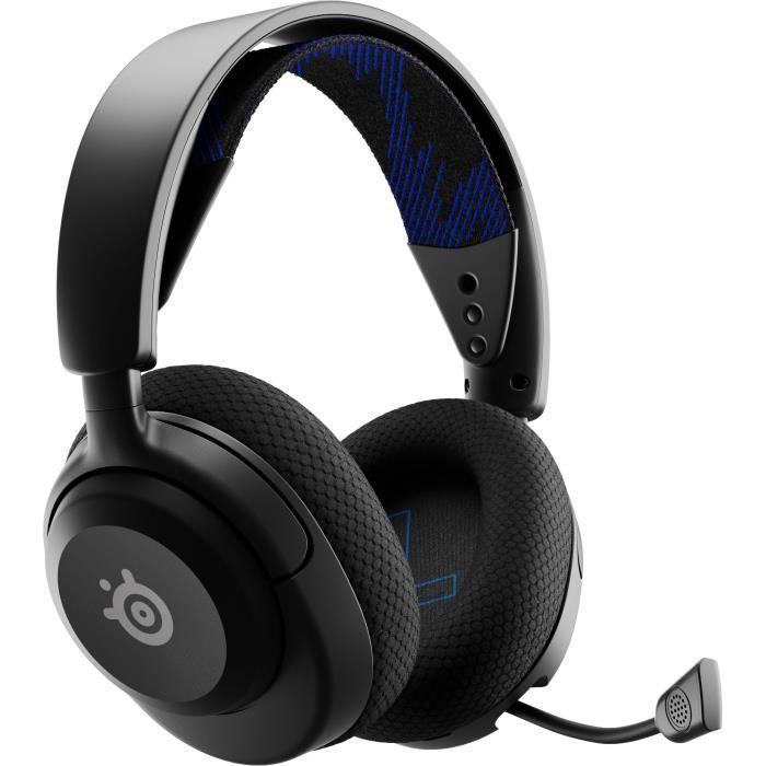 Casque Gaming Sans fil - STEELSERIES - Arctis Nova 5P - Noir - ClearCast 2.0 - Autonomie 36 heures