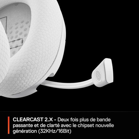 Casque Gaming Sans fil - STEELSERIES - Arctis Nova 5X - Blanc