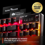Clavier gamer mécanique sans fil - STEELSERIES - APEX PRO TKL GEN 3 - Noir