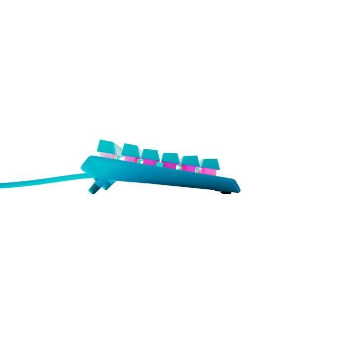 Clavier gaming filaire - STEELSERIES - Apex 3 TKL - Azerty - Bleu ciel