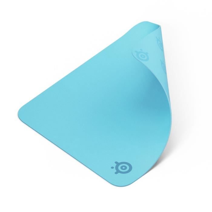 Tapis de souris gaming - STEELSERIES - QcK M - Cyan