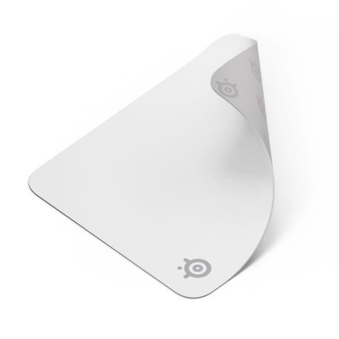 Tapis de souris gaming - STEELSERIES - QcK M - Blanc