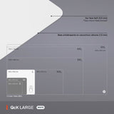 Tapis de souris gaming - STEELSERIES - QcK L - Blanc