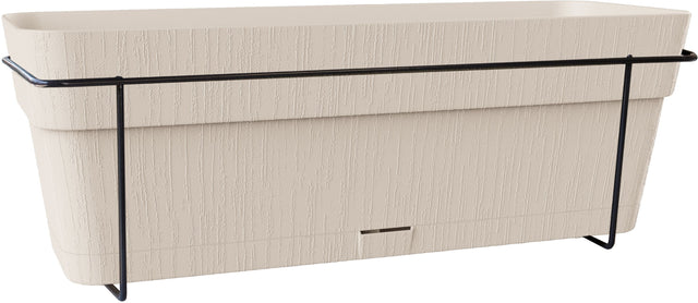 STEFANPLAST Balconniere ETHICA - 9 L - 50x18 x h17 cm - Craie