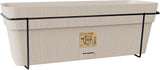 STEFANPLAST BalconniereETHICA - 9 L - 50x18 x h17 cm - Blanc