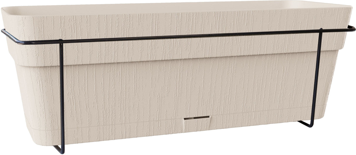 STEFANPLAST BalconniereETHICA - 9 L - 50x18 x h17 cm - Blanc