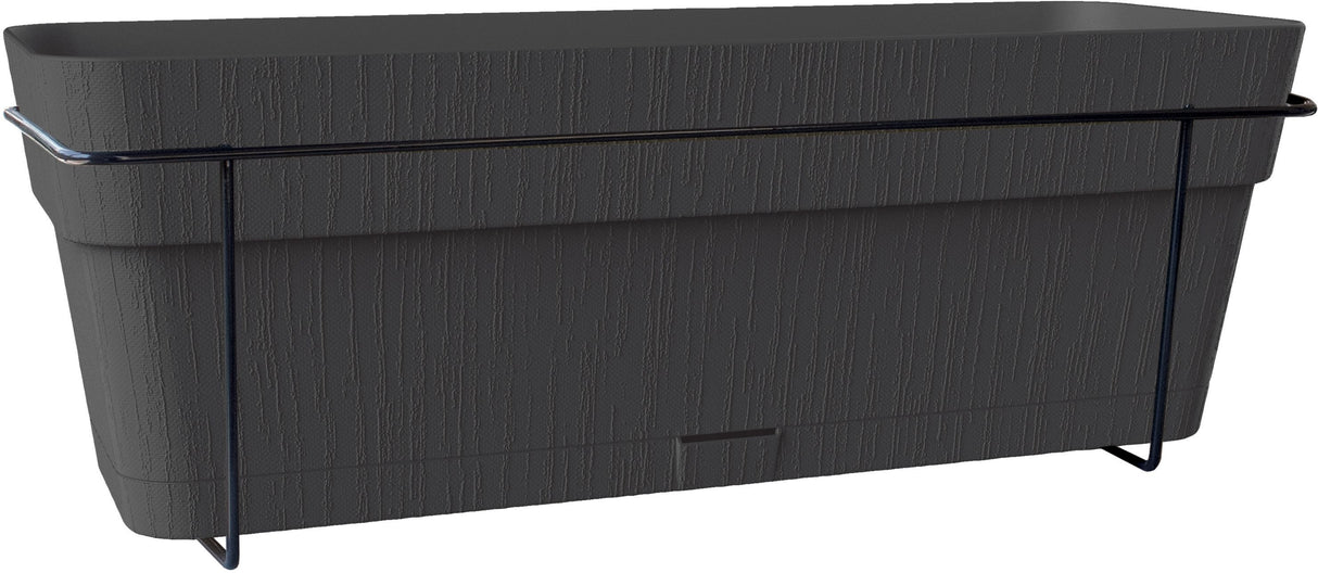 STEFANPLAST Balconniere ETHICA - 9 L - 50x18 x h17 cm - Gris