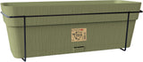 STEFANPLAST Balconniere ETHICA - 9 L - 50x18 x h17 cm - Vert olive