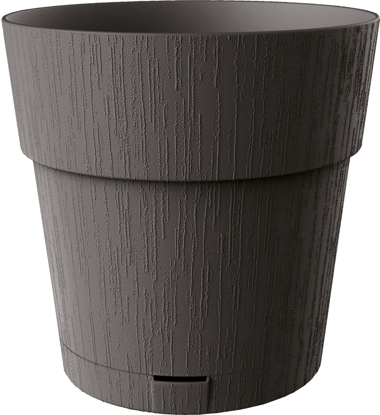 STEFANPLAST Pot de fleur ETHICA - 2 L - 40 x h39 cm - Avec réserve d'eau - Gris