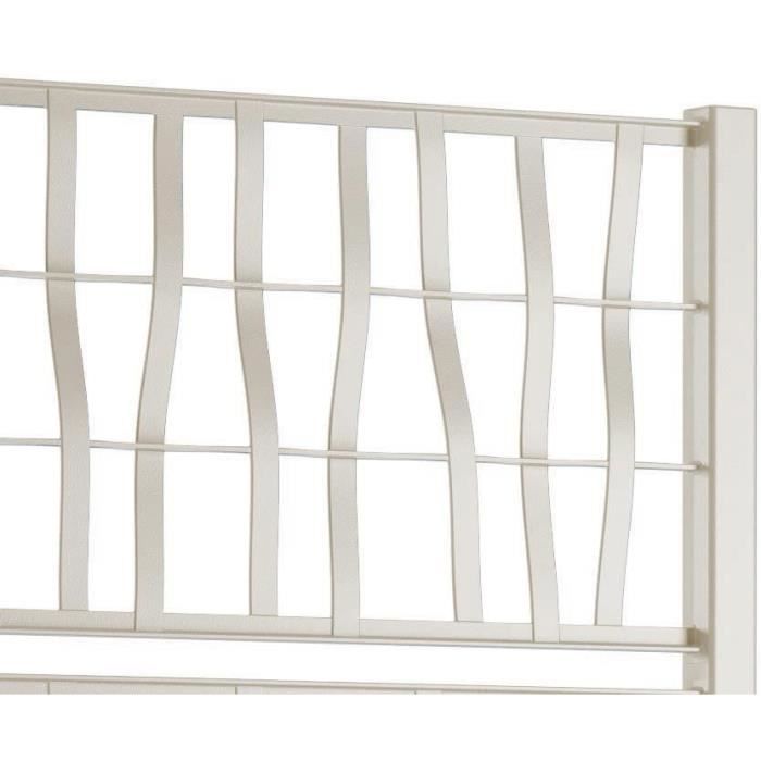 STEFANPLAST Bac a fleur/Jardiniere - ETHICA - Craie - Rectangulaire avec treillis - 80 L - 80 x 36 x h 140 cm