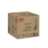 STEFANPLAST Bac a fleur NATURAL DELUXE - Carre avec treillis - Stone gris -  43x43xh142cm