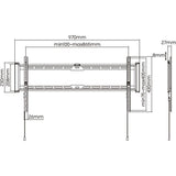 Support TV fixe - SLIM - Stell - SHO 7210