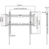 Support TV fixe - SLIM - Stell - SHO 7200