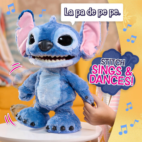 Peluche intéractive ultimate - STITCH - Live action - 23 cm - Des 5 ans