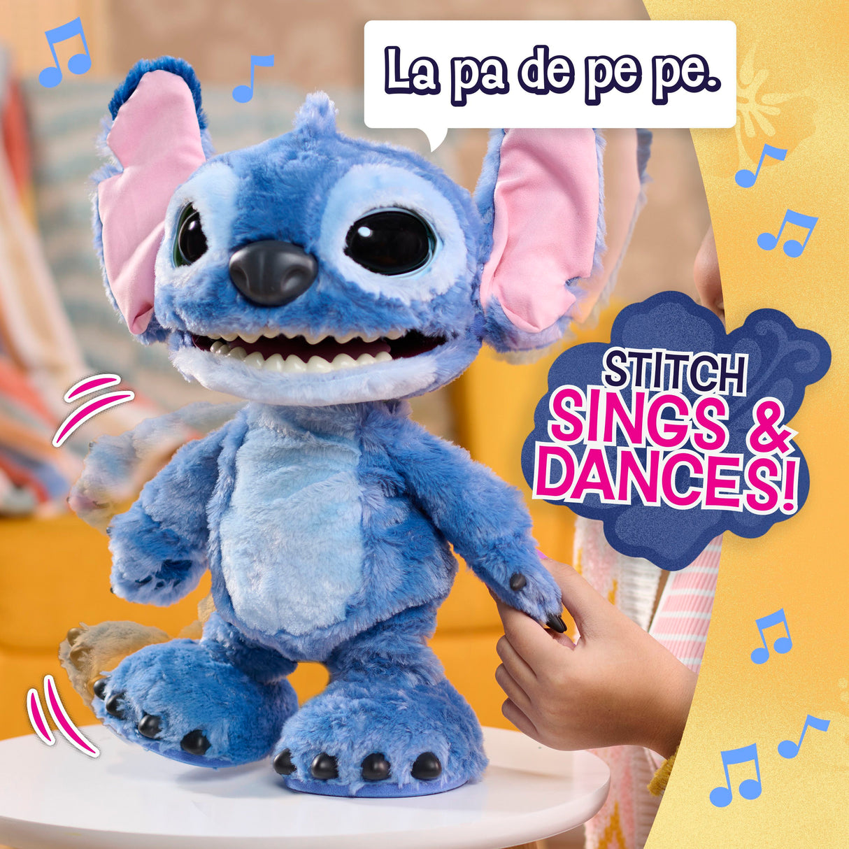 Peluche intéractive ultimate - STITCH - Live action - 23 cm - Des 5 ans