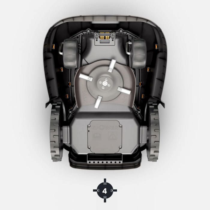 STIGA ROBOT TONDEUSE AUTONOME STIGA A750. ROBOT DE TONTE SANS FIL PÉRIMÉTRIQUE (MAX. 900M²). CONTRÔLÉ VIA APPLICATION, PENTES