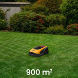 STIGA ROBOT TONDEUSE AUTONOME STIGA A750. ROBOT DE TONTE SANS FIL PÉRIMÉTRIQUE (MAX. 900M²). CONTRÔLÉ VIA APPLICATION, PENTES