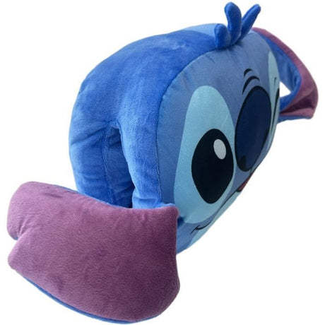 Coussin cocooning 3D Lilo & STITCH, Microfibre, Dimension 30 cm, Disney