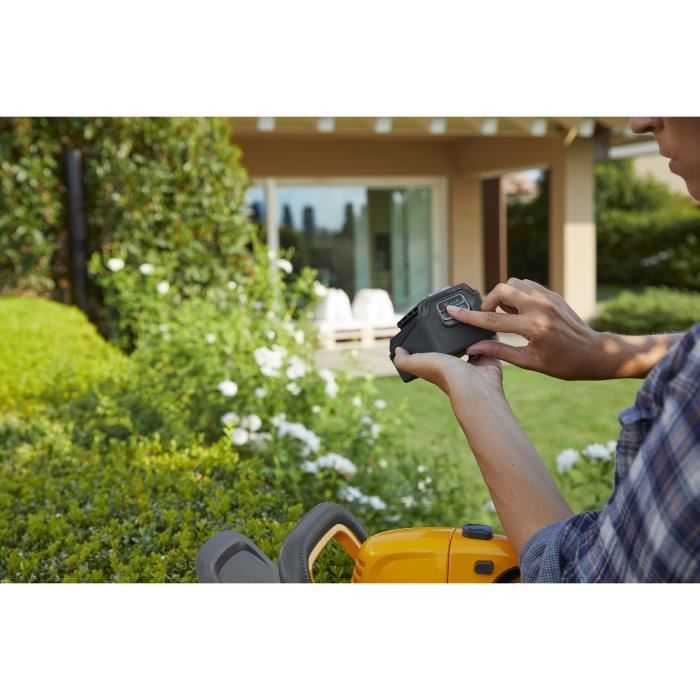 Taille-haie STIGA HT 100e Kit - STEPHANE DOMERGUE- 70 cm - Alpina E-Power 20V - 150 W