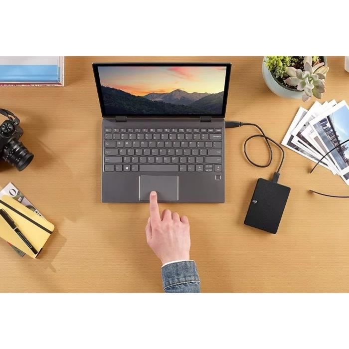 SEAGATE - Disque dur portable - HDD - 2 To - Noir