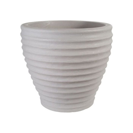 Pot de fleur - STRATA - L - Moroccan - Ř 58cm x 56cm H - Couleur Pierre
