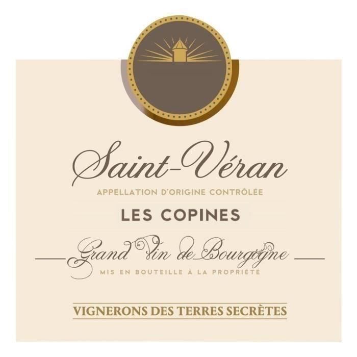 Vignerons des Terres Secretes Les Copines 2023 Saint-Véran - Vin blanc de Bourgogne