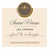 Vignerons des Terres Secretes Les Copines 2023 Saint-Véran - Vin blanc de Bourgogne