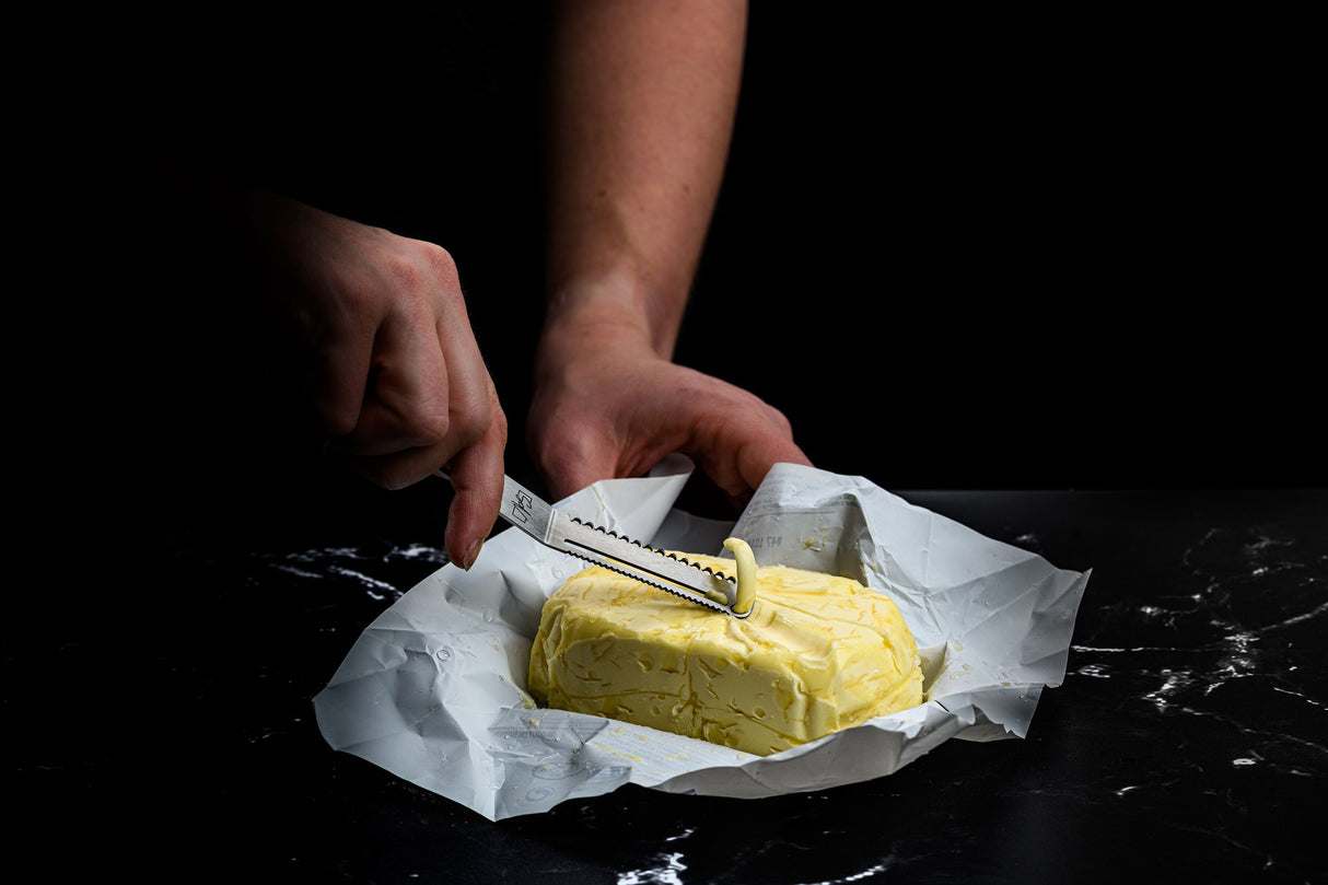 Coffret couteaux a fromages et beurre - STYLE DE VIE - Acier inoxydable - 6 pieces - Argent