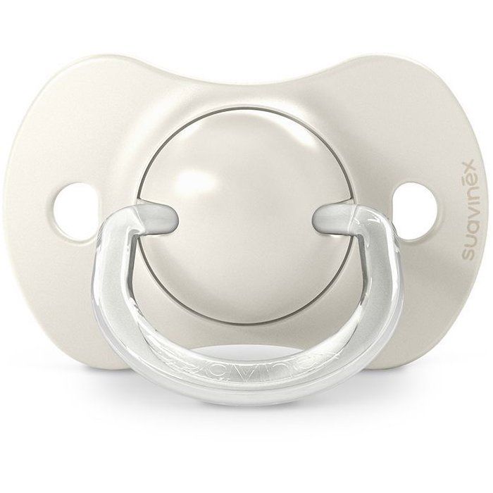 Lot de 2 sucettes symétriques - SUAVINEX - Birdies - SX Pro - 6 a 18 mois - Beige