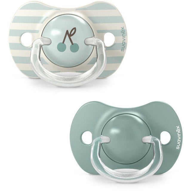 Lot de 2 sucettes symétriques - SUAVINEX - Birdies - SX Pro - 18 mois et plus - Vert