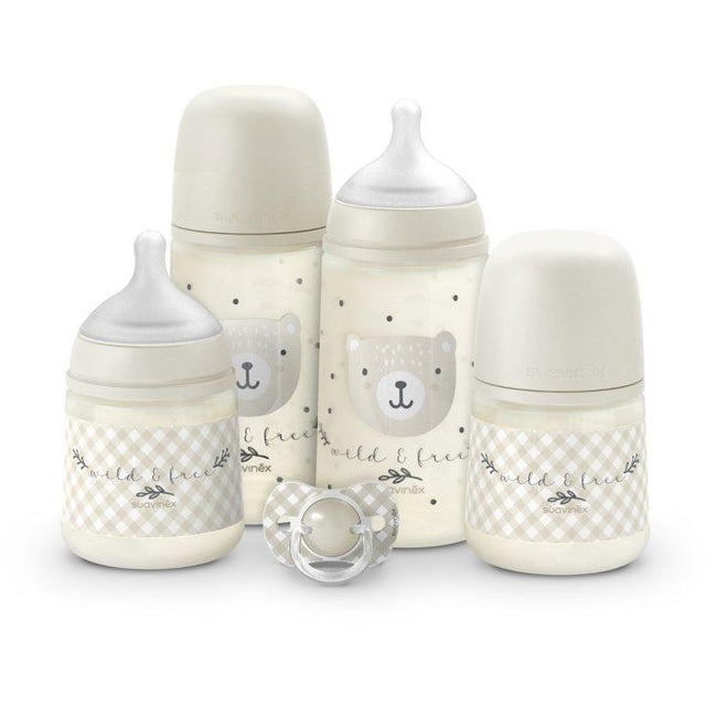 Set nouveau-né - SUAVINEX - Night&Day Wild&Free - 0 a 6 mois - Beige