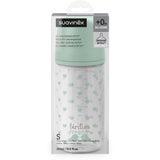 Biberon verre - SUAVINEX - Birdies - Tétine SX Pro S - 240 ml - 3 a 6 mois- Vert