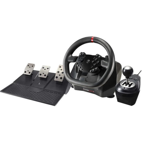 Volant de course - SUPERDRIVE - GS950-X - 900° - Levier de vitesse manuel - 3 pédales - Palettes
